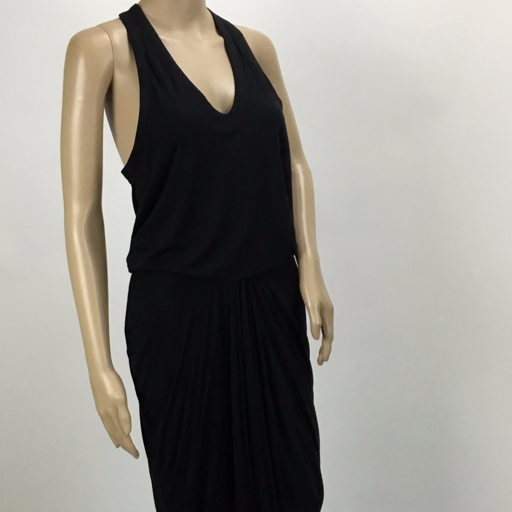Helmut Lang Black Racerback Dress